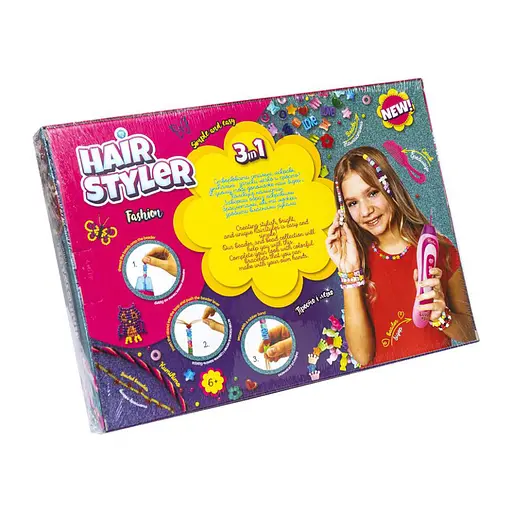Набір креативної творчості "Hair Styler. Fashion" HS-01-01 верстат для плетіння куміхімо - фото 2