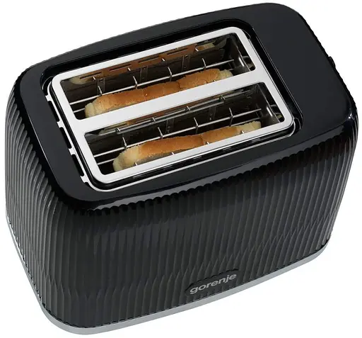 Тостер Gorenje 850 Вт пластик/металл черный - фото 5
