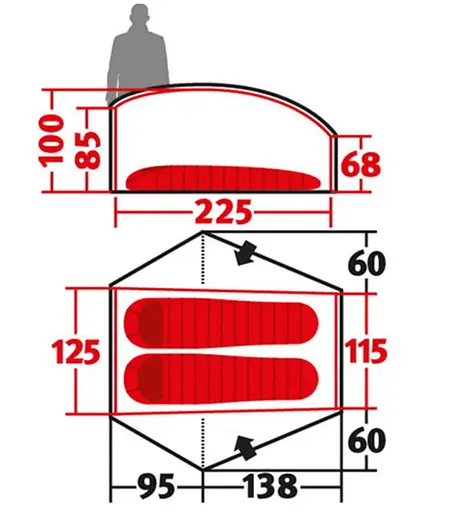 Намет Wechsel Exogen 2 ZG Green (231049) (DAS301736) - фото 4