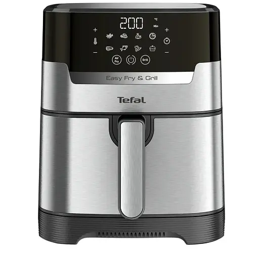 Мультипіч Tefal EasyFry&Grill Precision 1550 Вт сіра (EY505D15) - фото 1