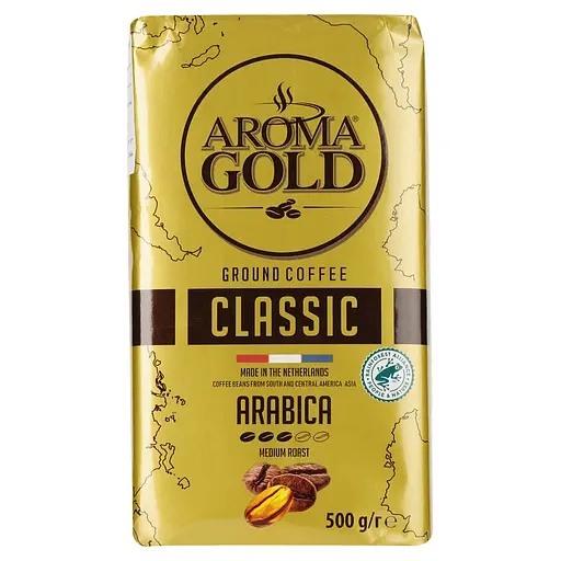 Уценка. Кофе молотый Aroma Gold Classic, 500 г (895469)