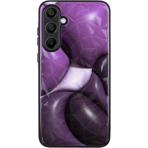 TPU+PC чехол Prisma BubbleGum для Samsung Galaxy A56 5G 3D Purple - фото 2
