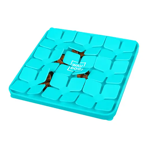 Килимок для пошуку корму Waudog Silicone 205х205х17 мм блакитний - фото 4