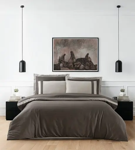 Постельное белье Mona Alara Iron Сатин Делюкс La Romano pbe0051972 - фото 1