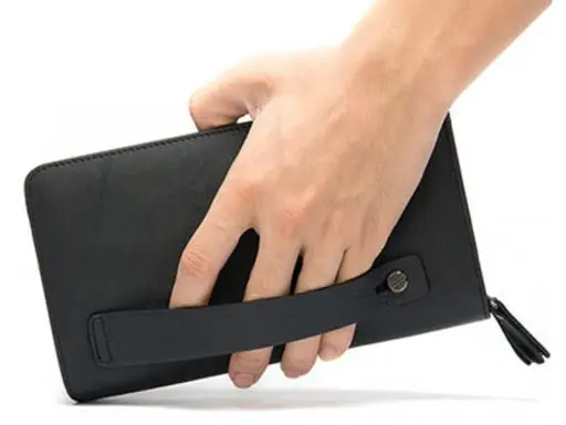 Чоловічий шкіряний клатч Bexhill 22х13х4 см 000296679 - фото 5