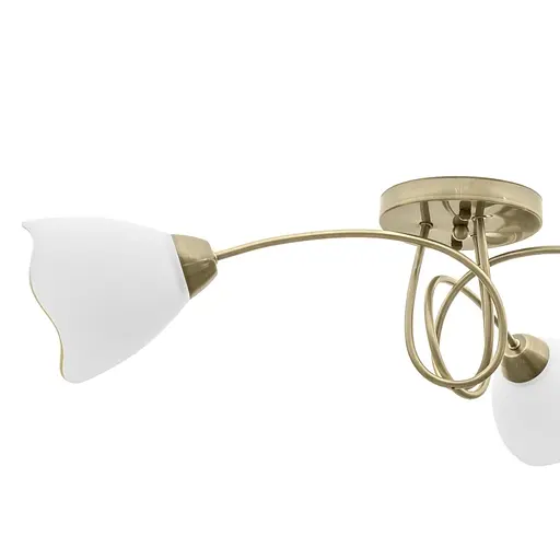 Люстра стельова Brille в спальню E27 60W BZ (LK-601C/3) - фото 5