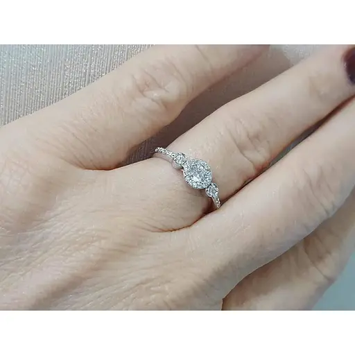 Золоте кільце Гаразд з фіанітами. 3523566 17 - фото 2