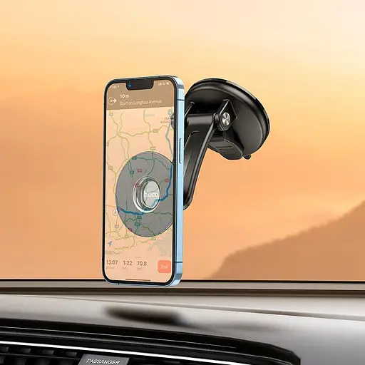 Держатель Hoco CA113 Excelle Console ring magnetic кольцевой магнитный - фото 2