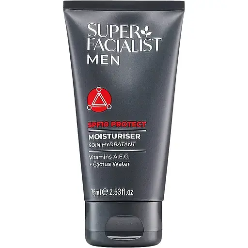 Крем для лица дневной Super Facialist For Men SPF 10 Protect увлажняющий 75 мл - фото 2