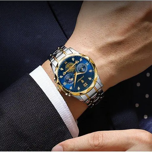 Мужские классические наручные часы Poedagar Turbo - фото 8