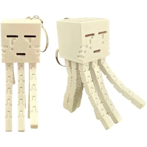 3D Іграшка Герой Майнкрафт Гаст, 9 см, рухливий