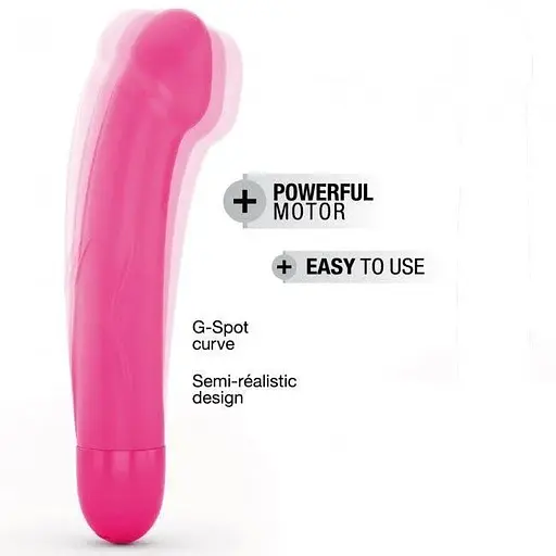Вибратор Dorcel Real Vibration M Magenta 2.0 диам 3.7 см перезаряжаемый для точки G - фото 2