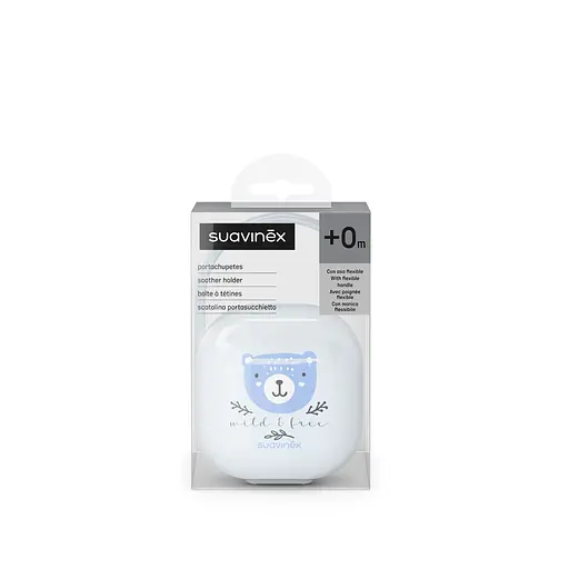 Футляр для пустышки Suavinex Wild & Free светло-голубой (309138) - фото 2