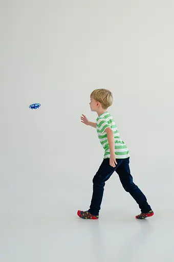 Літаюча іграшка Electronic Fly Topblade з керуванням жестами (Синій) - фото 6