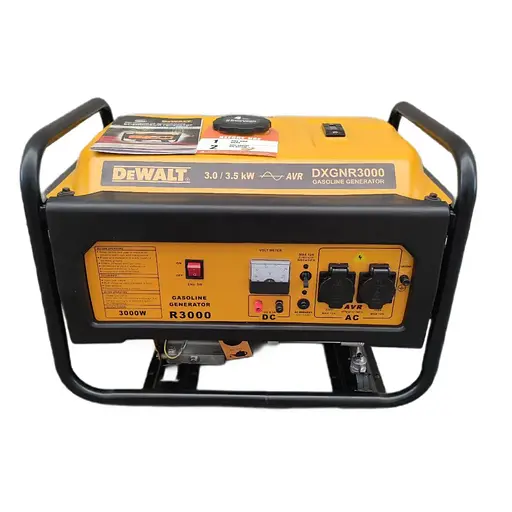 Генератор бензиновый DeWalt DXGNR3000 3.5 кВт медная обмотка ручной стартер 