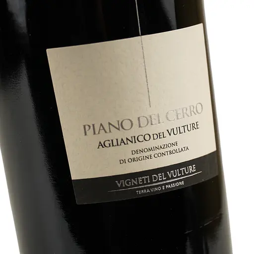 Вино Vigneti Del Vulture Piano Del Cerro Aglianico Del Vulture красное сухое 13.5% 0.75 л - фото 4