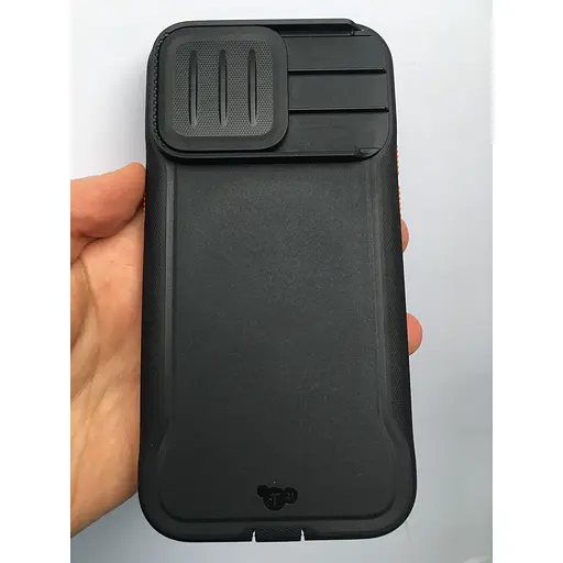 Оригинальный противоударный чехол со шторкой для камери Tech21 Evo Max MagSafe для Apple iPhone 15 Pro Max (6.7") Black - фото 9