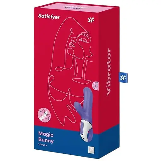 Вібратор кролик Satisfyer Vibes Magic Bunny 17.7 см фіолетовий