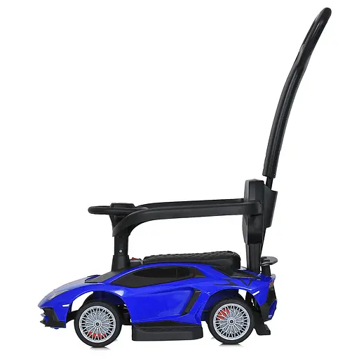 Каталка-толокарь Bambi Lamborghini с музыкой и светом синий - фото 4