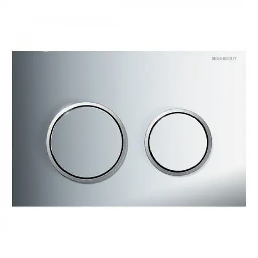 Клавіша змиву Geberit Omega20 хром глянець 115.085.KH.1, Хром - фото 1