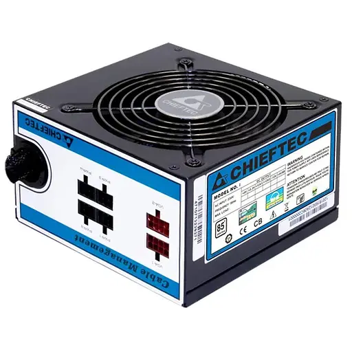 Блок питания Chieftec 750W CTG-750C, 120mm, 20+4pin, 1x4+4pin, SATA х 6, Molex 4x4pin, 2x6+2pin, кабели модульные