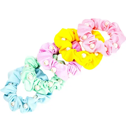 Дитяча резинка для волосся "Перли" 0303-1079, 10 штук