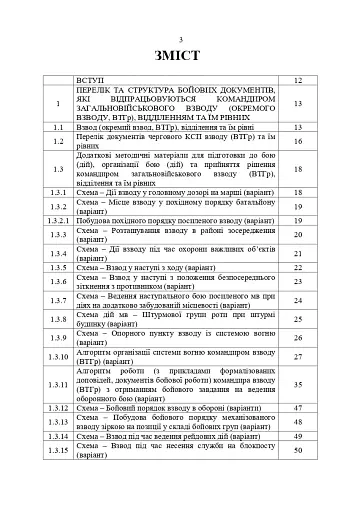 Перелік та структура бойових (формалізованих) документів на КСП, які відпрацьовуються в підрозділах Збройних Сил України тактичного рівня під час планування бою (дій) та його ведення - фото 2