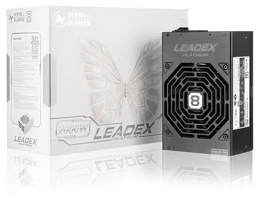 Блок живлення Super Flower Leadex 2000W 80+ Platinum Black (SF-2000F14HP) - фото 5
