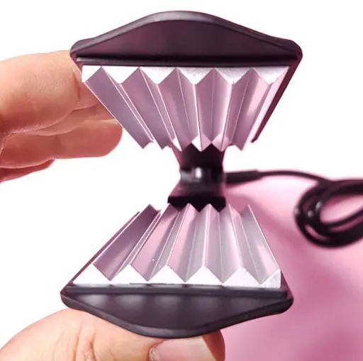 Професійна плойка гофре для кореневого об'єму волосся Rozia HR 746 велике гофре кераміка 30 Вт - фото 4