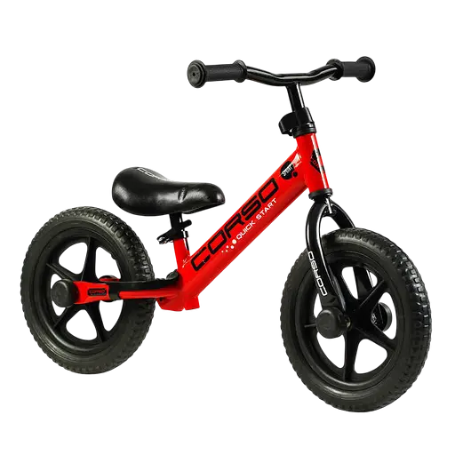 Велобіг Corso Sprint, сталева рама, колесо 12" EVA (піна), підставка для ніг JR-74115