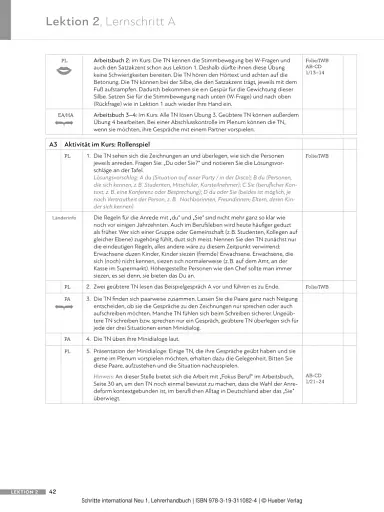Schritte international Neu 1. Lehrerhandbuch - фото 6