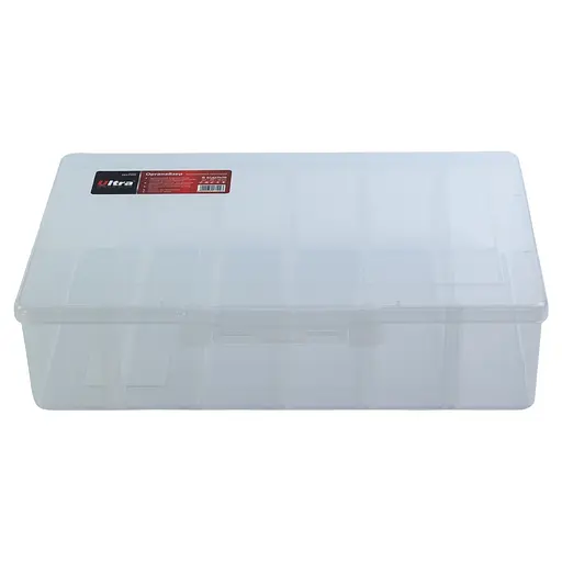 Органайзер пластиковий прозорий Ultra 6 відсіків 310×200×80мм 7417102 - фото 2