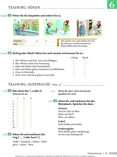 Menschen A1/1. Arbeitsbuch mit Audio-CD - фото 5