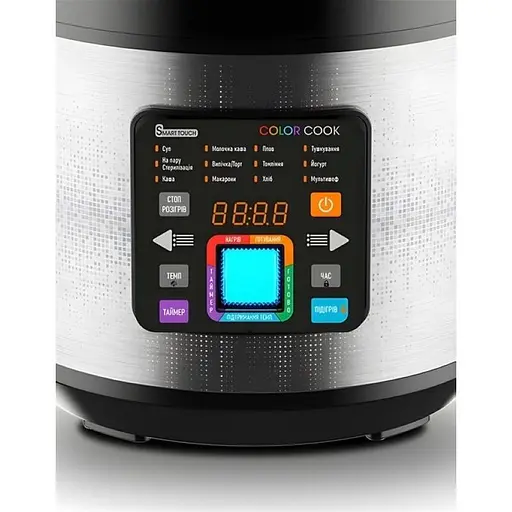 Мультиварка PRIME Technics PMC 1286 Color Cook - фото 5