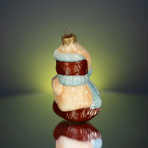 Ялинкова прикраса Різдвяні історії Тато-ведмідь скло (4820001154764) - фото 4