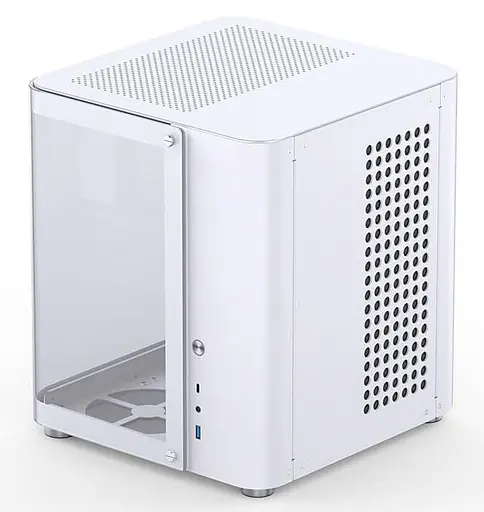 Корпус Jonsbo TK-1 White (TK-1 White) без блока питания - фото 4