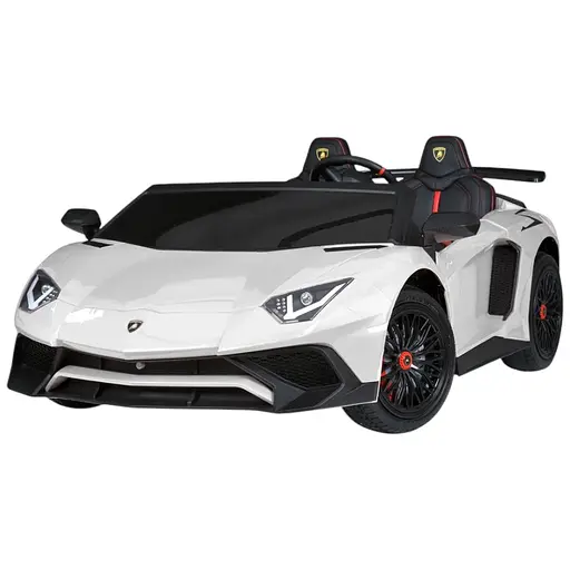 Електромобіль дитячий Bambi Lamborghini Racer M 5738AL-1 з музикою світлом Bluetooth та надувними колесами