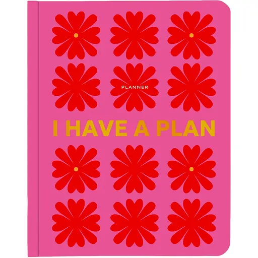 Блокнот для планирования Orner I have a plan розовый с цветами - фото 1
