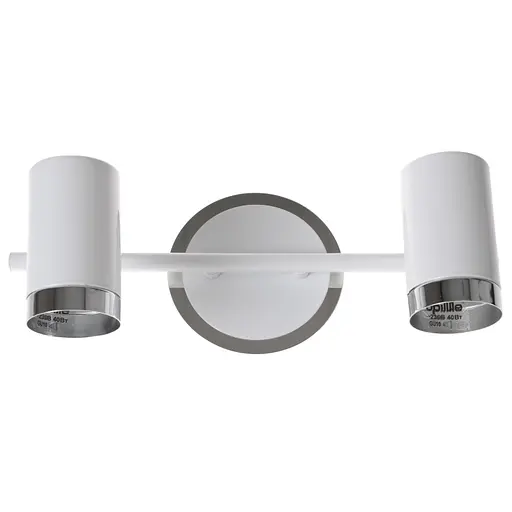 Світильник Brille спот поворотний накладний HTL-174/2 GU10 WH - фото 5
