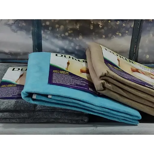 Електропростирадло 120х160 флісове см 2 температурних режими Турецьке простирадло з підігрівом від мережі Сірий - фото 5