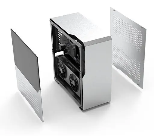 Корпус ALmordor SilverLining 160G ITX Black (ALSL160GIBK) Без БП - фото 4