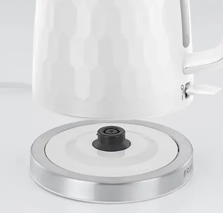 Электрочайник Russell Hobbs Honeycomb White - фото 5