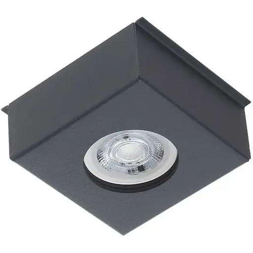 Точковий світильник для стелі Грильято Imperium Light 720186.68.68 Griliato GU10/GU5.3 1x50W IP20 Графітовий - фото 1