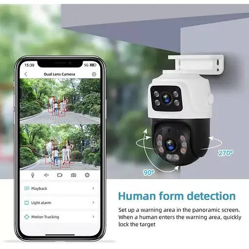 Комплект відеоспостереження Erston провідний з переглядом через 3G мережу DVR KIT 4ch метал HD набір на 4 камери з реєстратором - фото 5