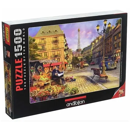 Пазл Anatolian Життя на вулицях Парижа 1500 ел. (4542) - фото 1