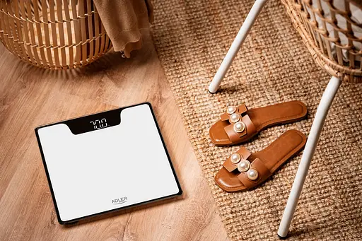 Весы напольные Adler AD 8174 white электронные/ 180кг/ 2хААА/ автовыключение - фото 5