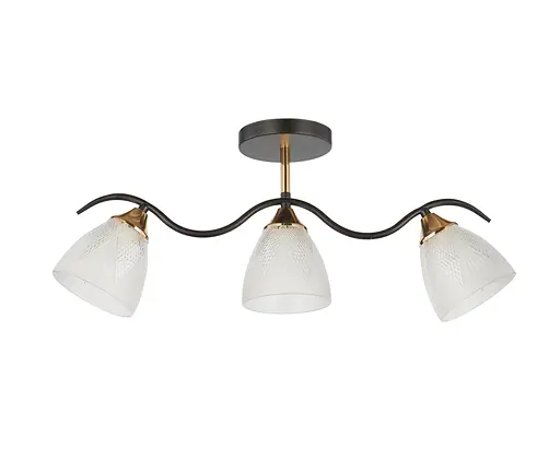 Люстра декоративна VALESO V 6234-3 BK+FG