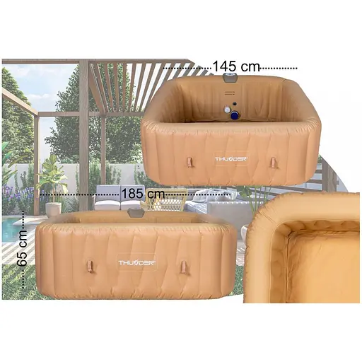 Джакузи-SPA надувное Thunder FRAPPE 6-местное - фото 10
