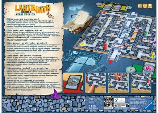 Настольная игра Ravensburger Сумасшедший лабиринт. Командное издание (Labyrinth - Team Edition) (англ.) (PS088) - фото 3