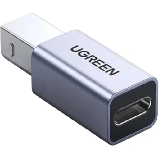 Перехідник Ugreen 20120 USB-C to USB-B Aluminium Case [134318]